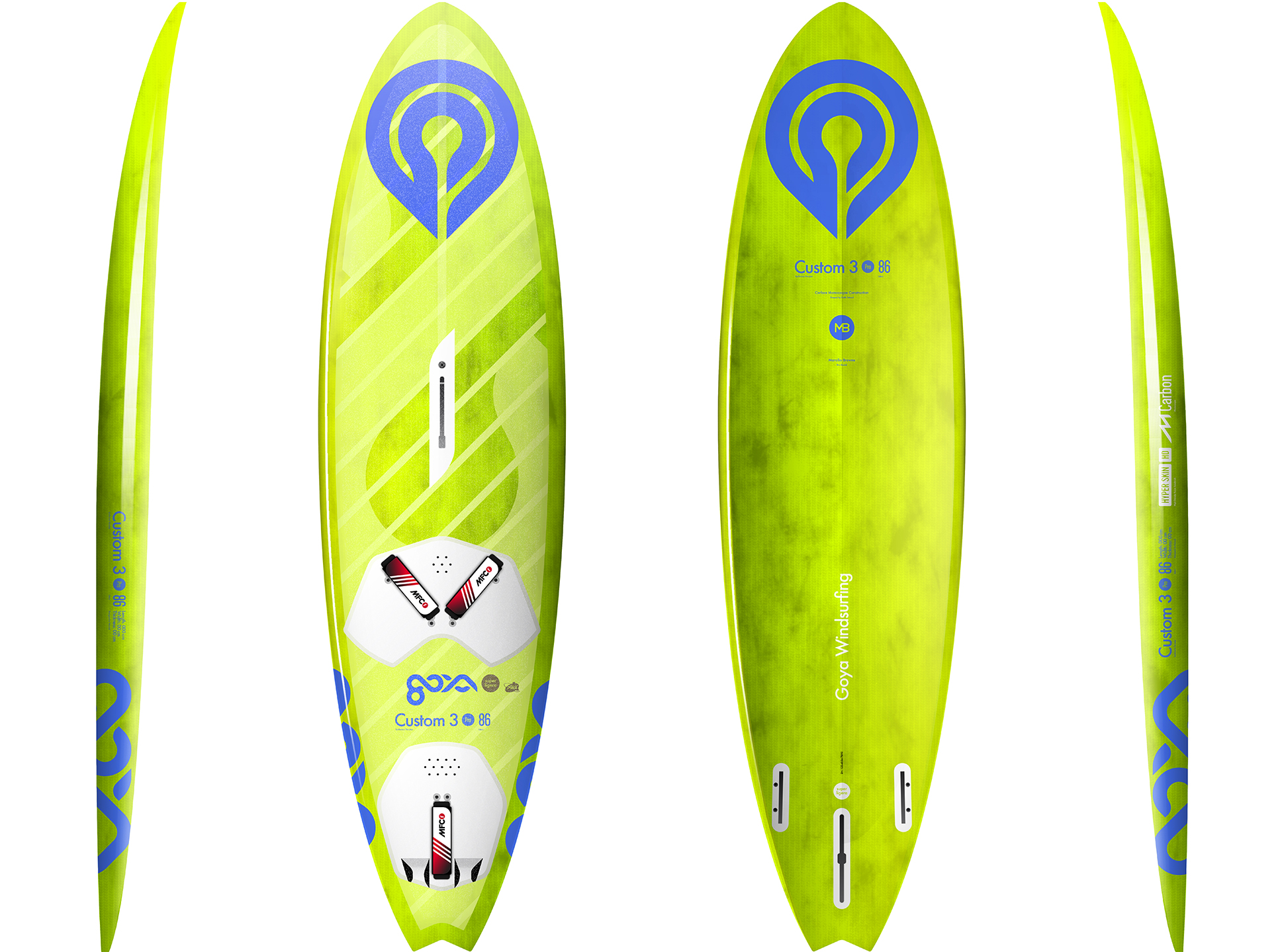 Goya Custom 3 Pro Surfwave Windsurf Board 2020