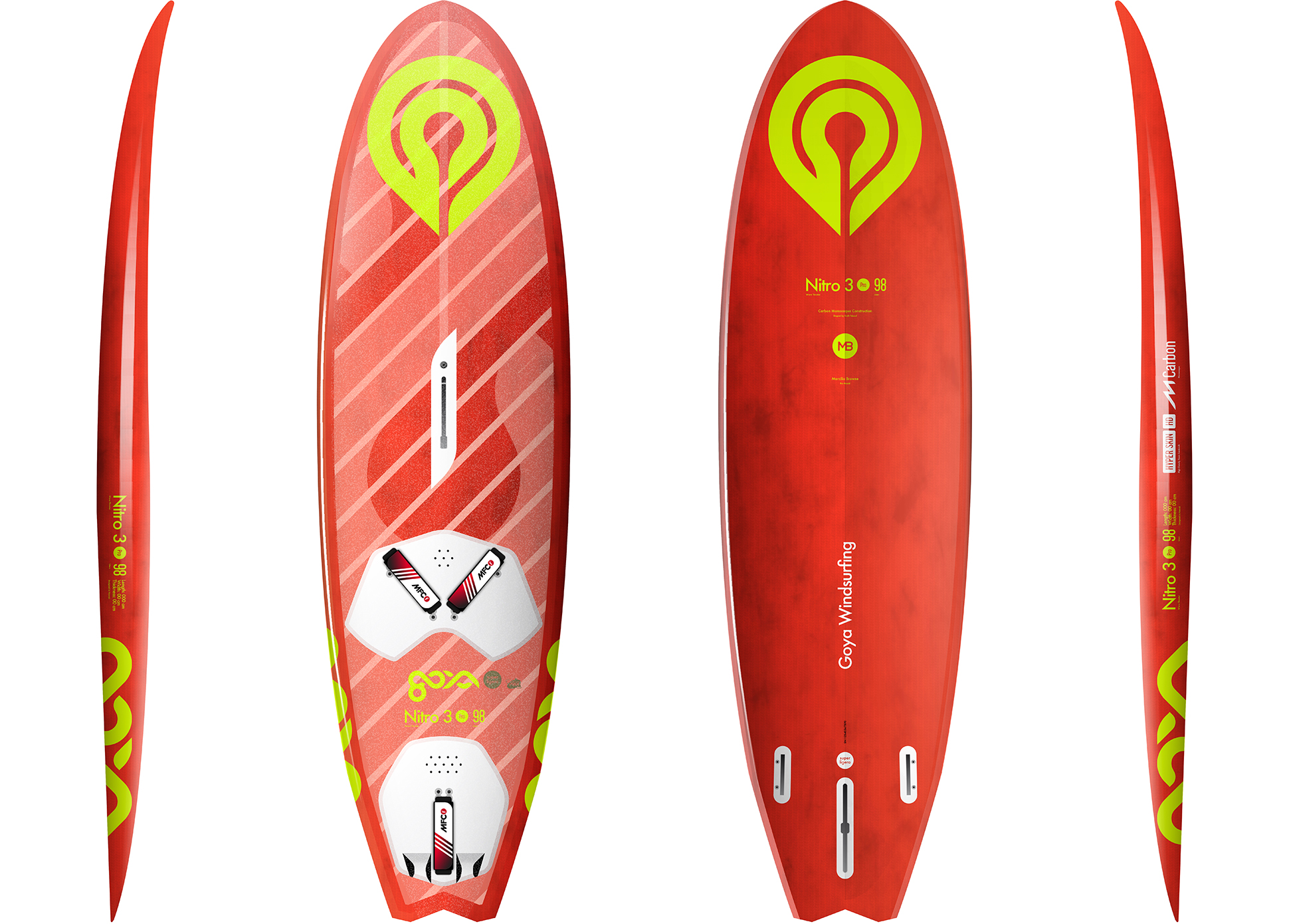 Goya Nitro 3 Pro Surfwave Windsurf Board 2020